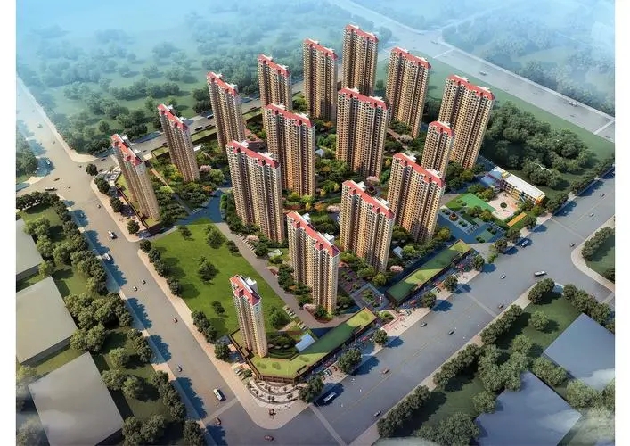 蔡甸奓山街产城融合示范区23000 m2保温工程